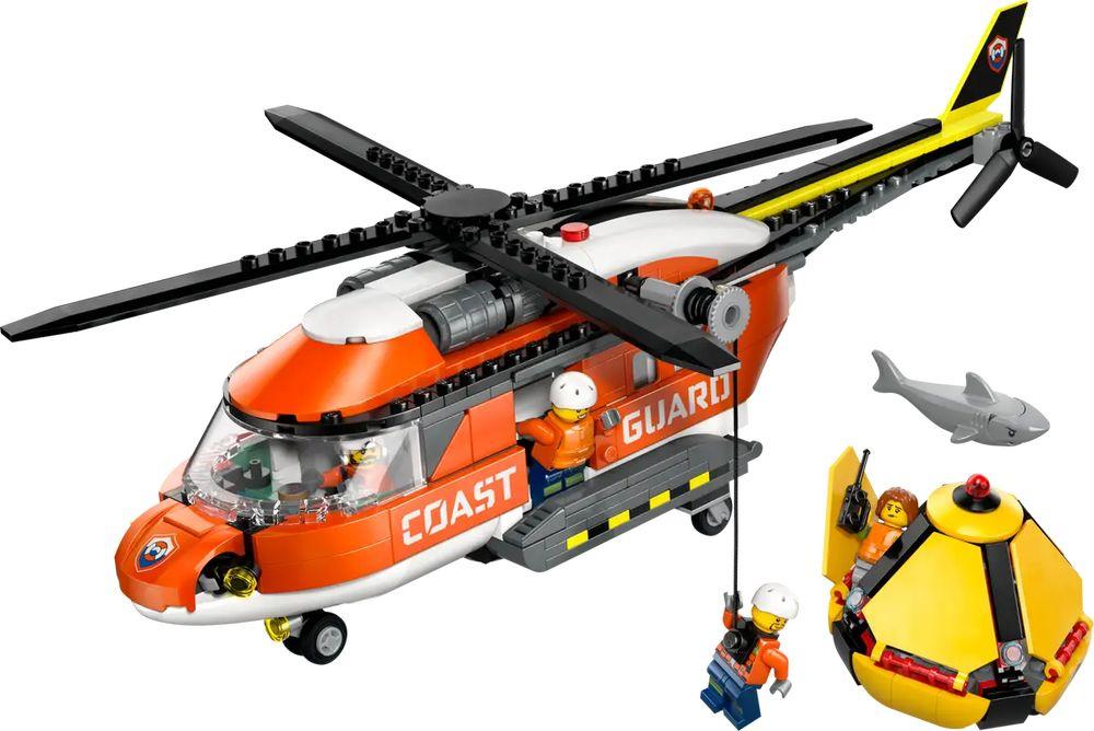LEGO CITY Exploration Hubschrauber der Küstenwache