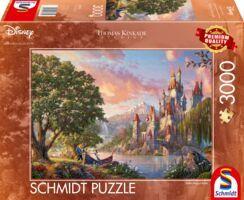 Puzzle:  Disney, Belle's Magical World  (3000 Teile) *B-Ware*