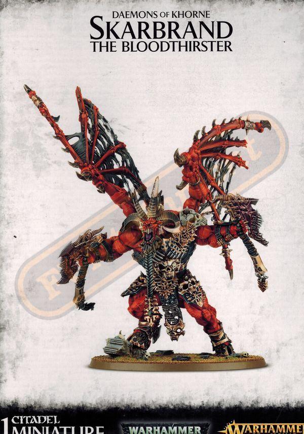 Daemons of Khorne - Skarbrand the Bloodthirster
