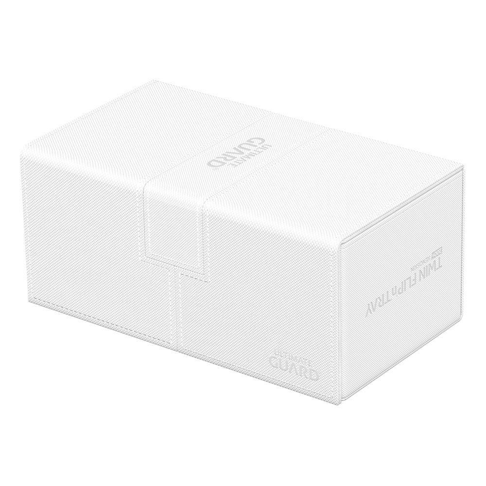 Ultimate Guard Twin Flip'n'Tray 200+ XenoSkin Monocolor Weiß