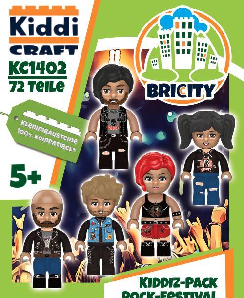 KIDDIZ Pack Rock Festival - 72 pcs