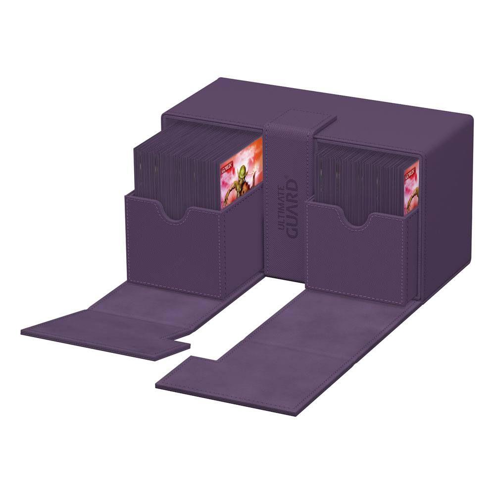 Ultimate Guard Twin Flip'n'Tray 200+ XenoSkin Monocolor Violett