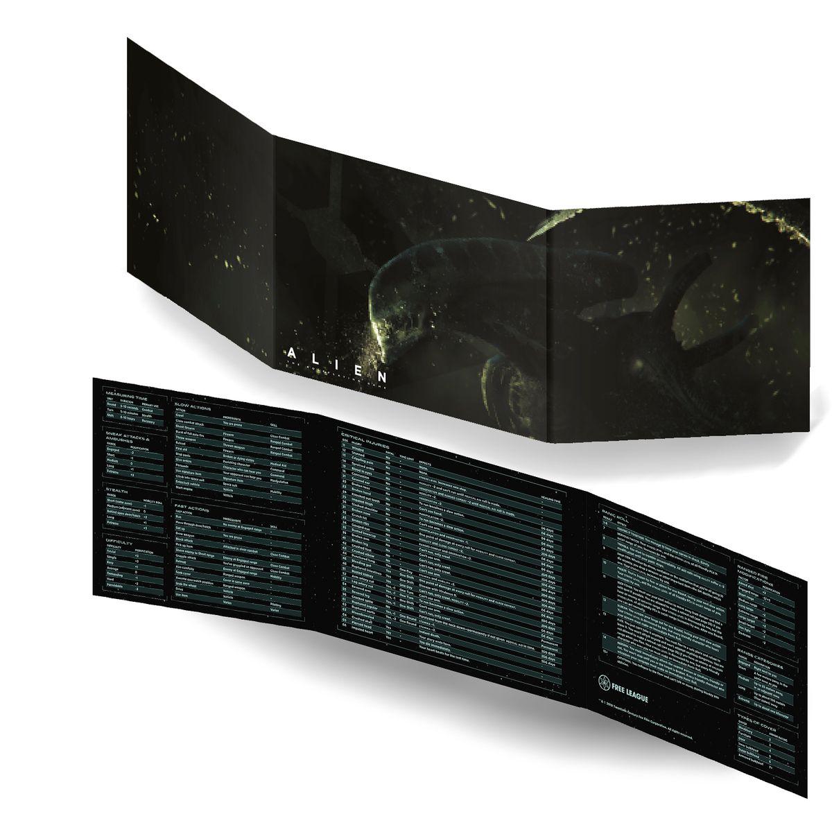 ALIEN - Das Rollenspiel Spielleiterschirm