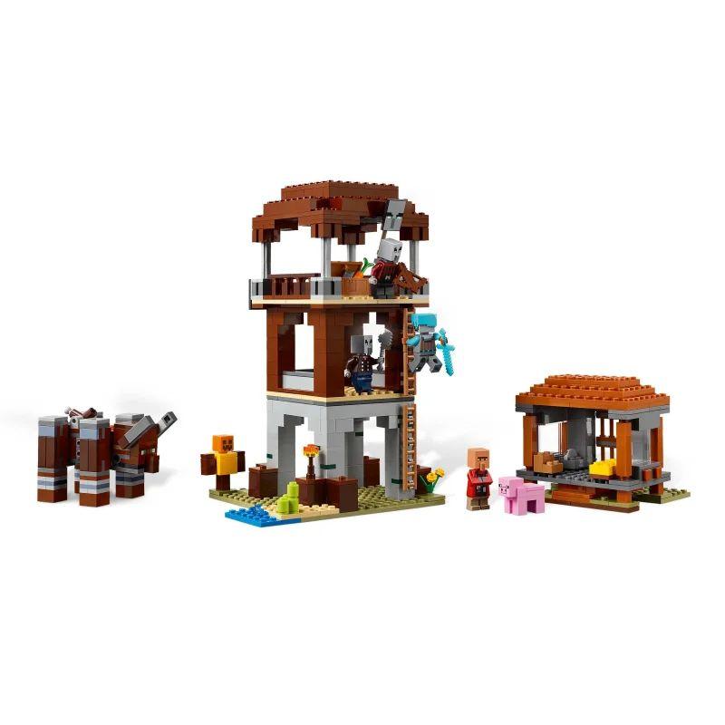 LEGO Minecraft Ein Verwüster am Plünderer Außenposten