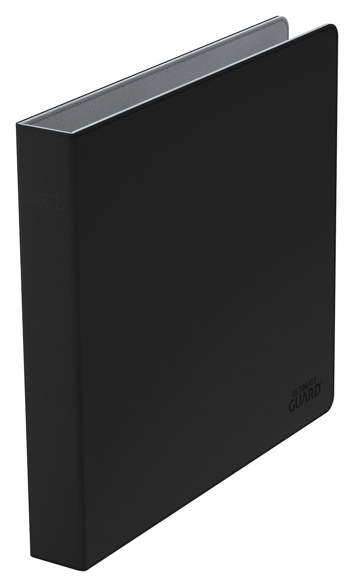 Ultimate Guard Supreme Collector 's Binder Slim QuadRow 3-Ring Xenoskin Schwarz