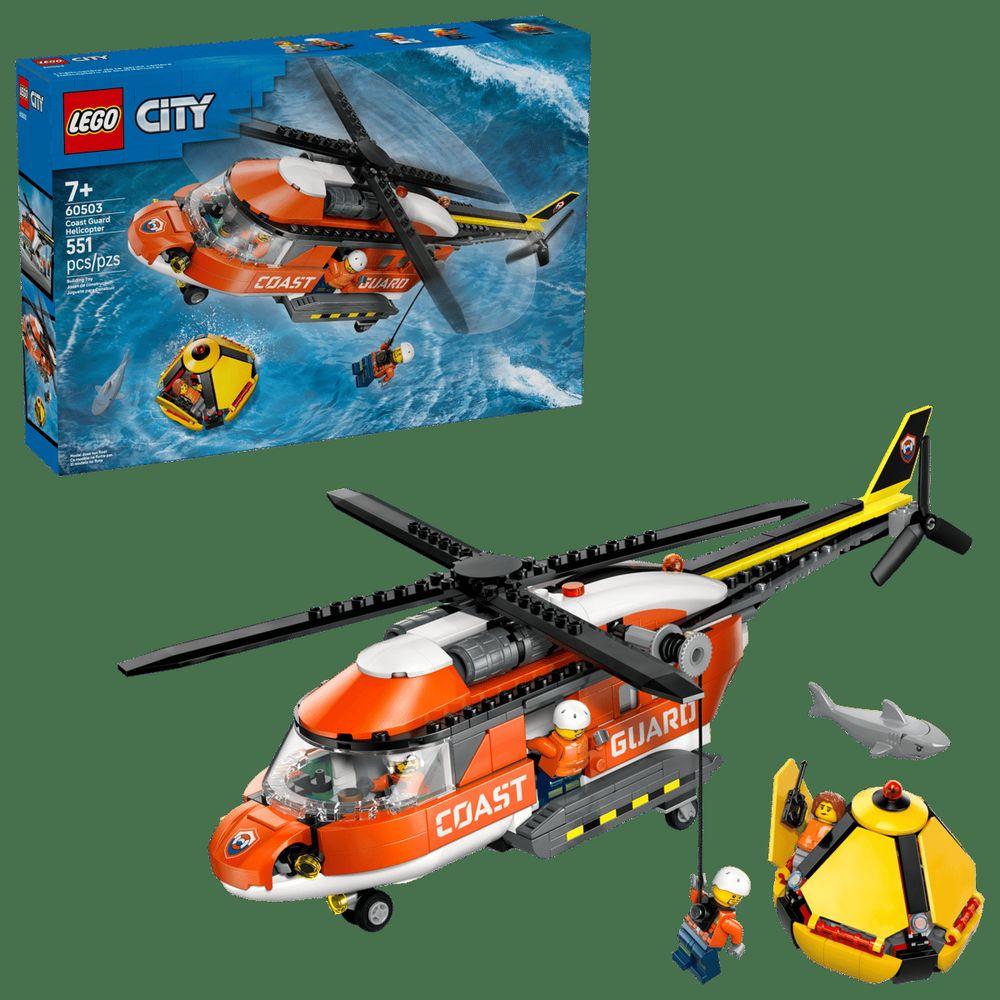LEGO CITY Exploration Hubschrauber der Küstenwache