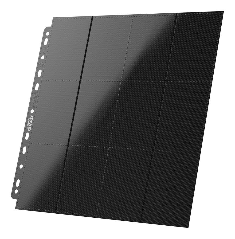 Ultimate Guard 24-Pocket Side-Loading Supreme Pages Standard Size Schwarz (10)