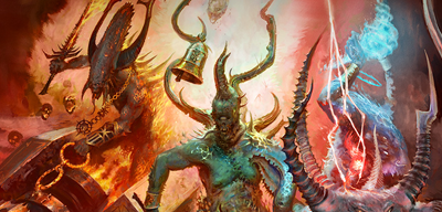 Kategorie Chaos Deamons Age of Sigmar Miniaturen