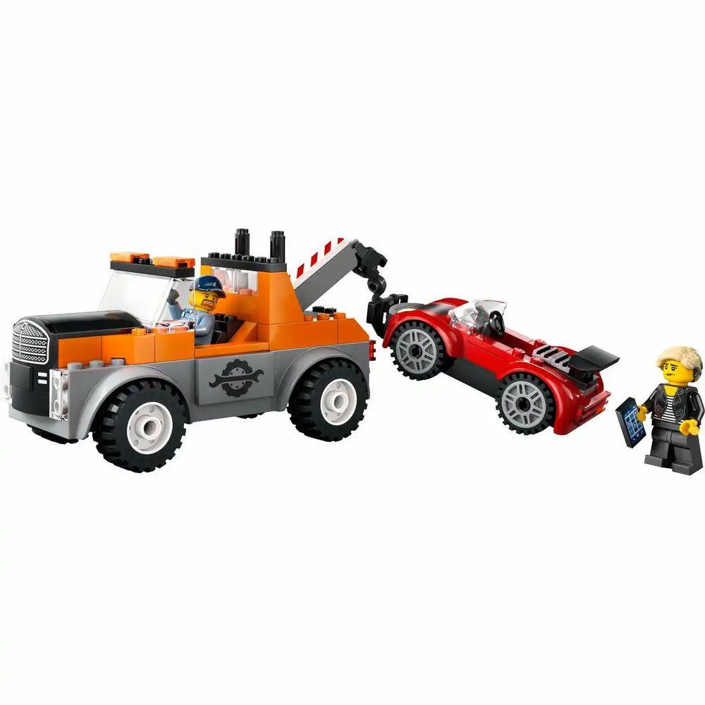 LEGO CITY Abschleppwagen mit Sportauto