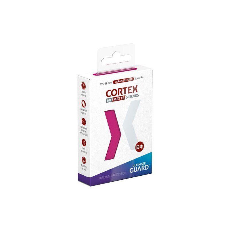 Ultimate Guard Cortex Sleeves Japanische Größe Matte Pink (60)