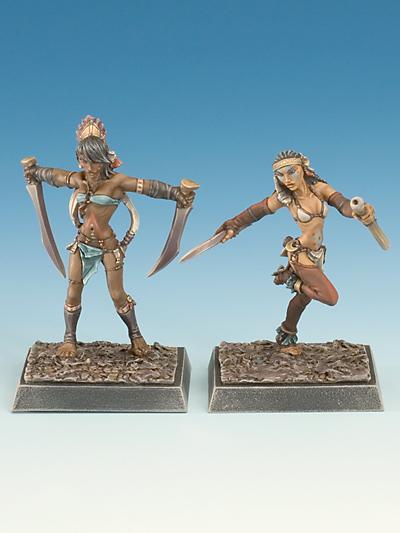 Freebooter Amazonen Chicomeh und Matqueh
