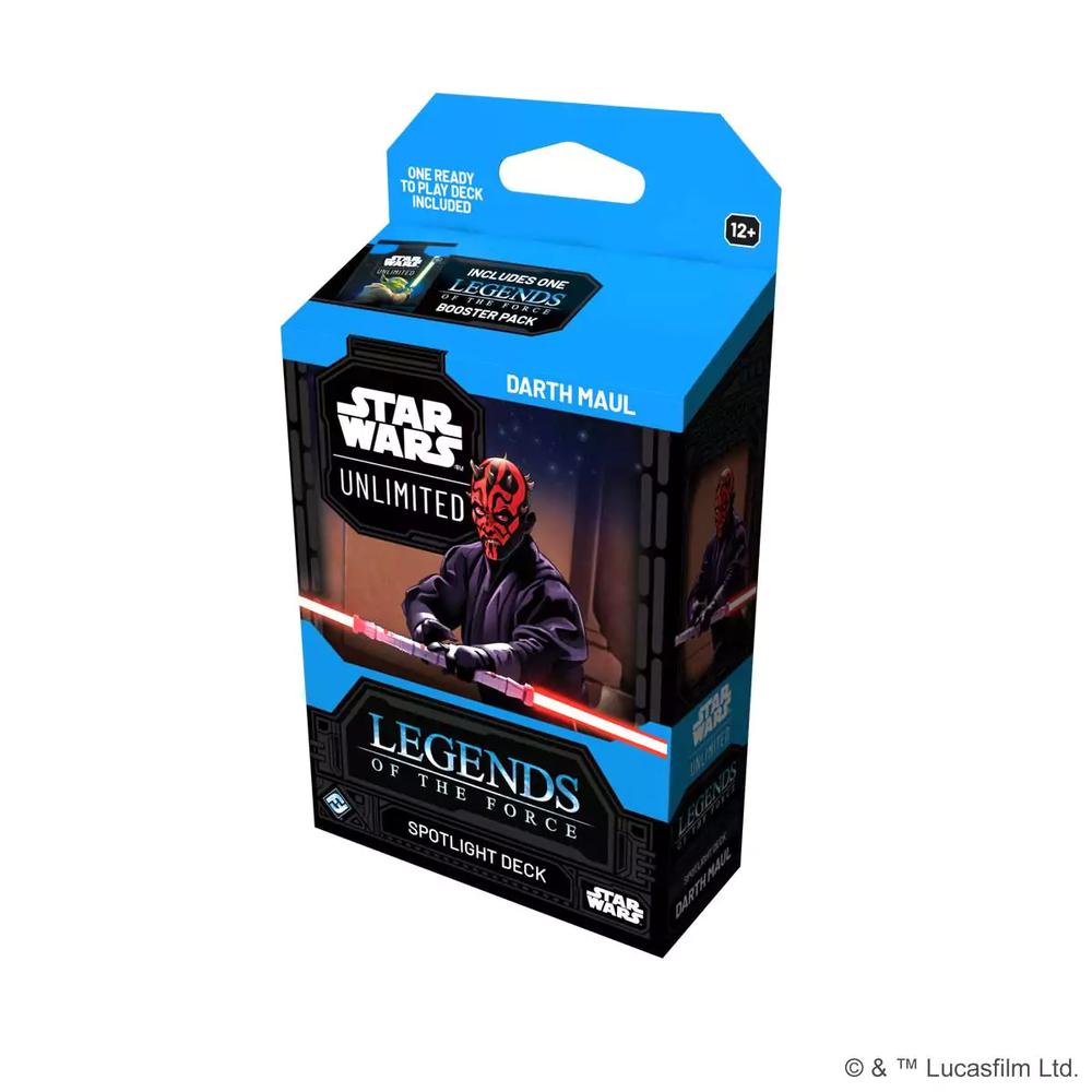 Star Wars: Unlimited - Legends of the Force Spotlight-Deck - Darth Maul Star Wars: Unlimited - Legends of the Force Spotlight-Deck - Darth Maul