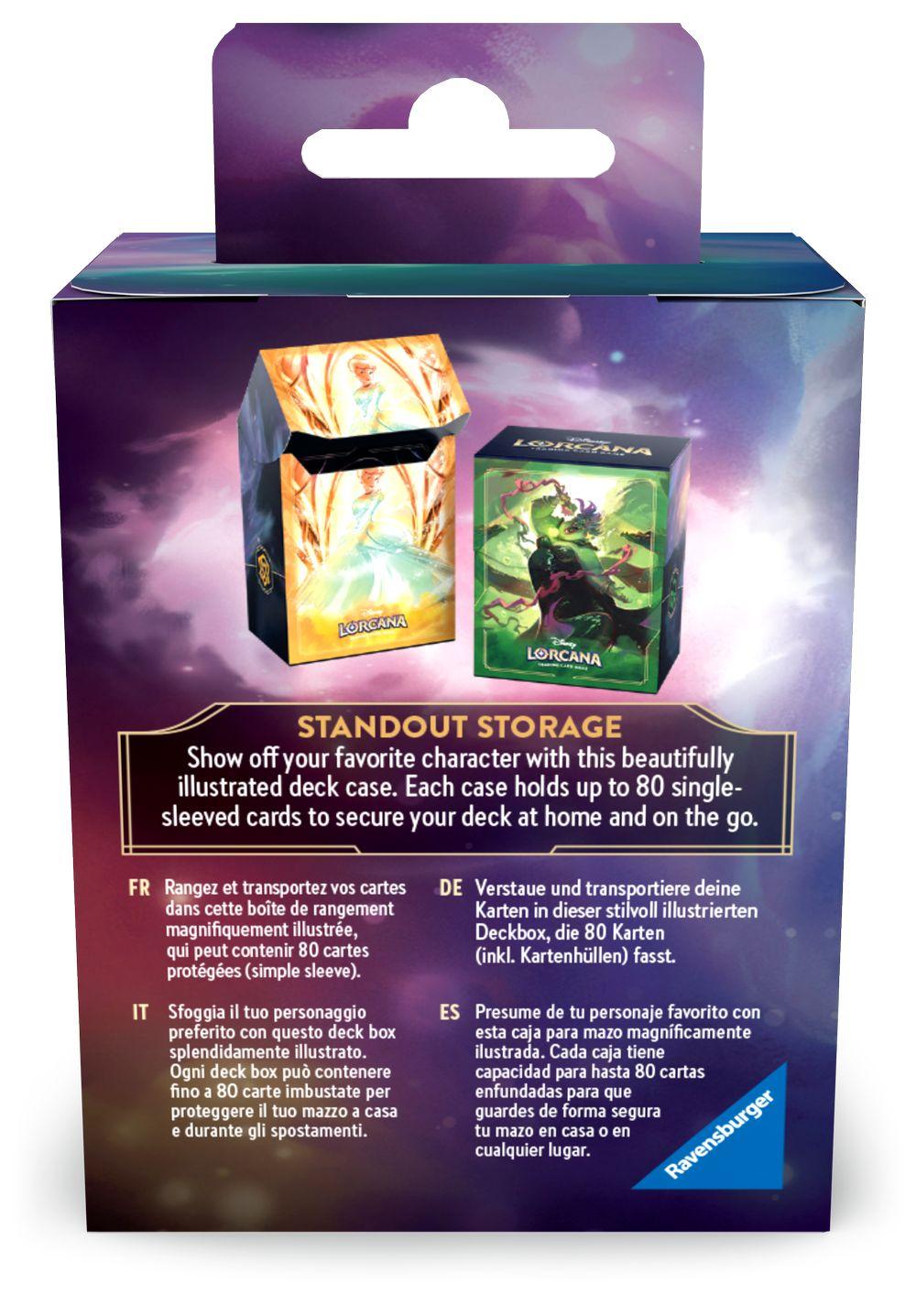 Disney Lorcana: Archazias Insel - Deck Case Cinderella