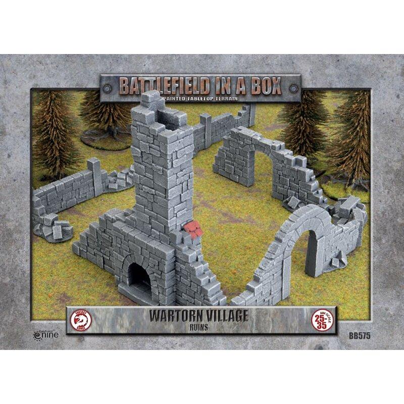 Battlefield in a Box - Wartorn Village - Ruins