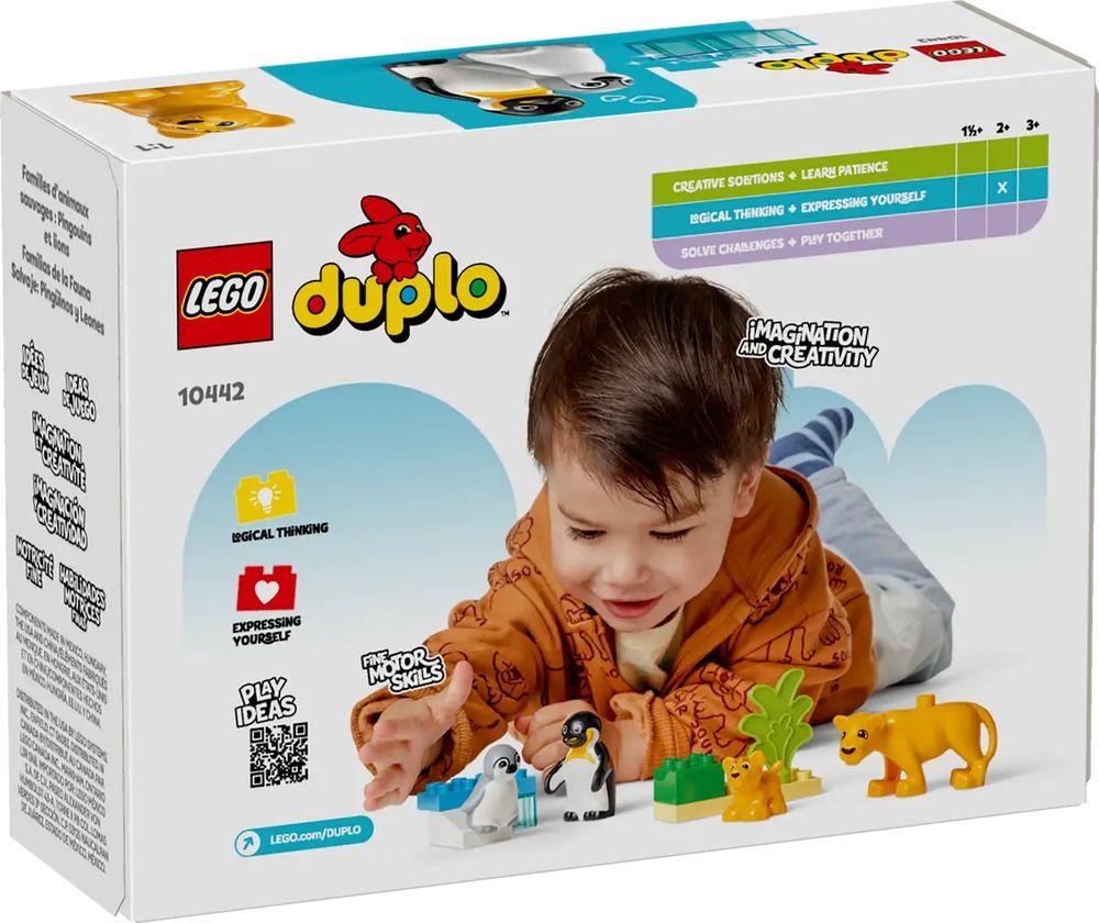 LEGO duplo Wildtier Familien Pinguine und Löwen
