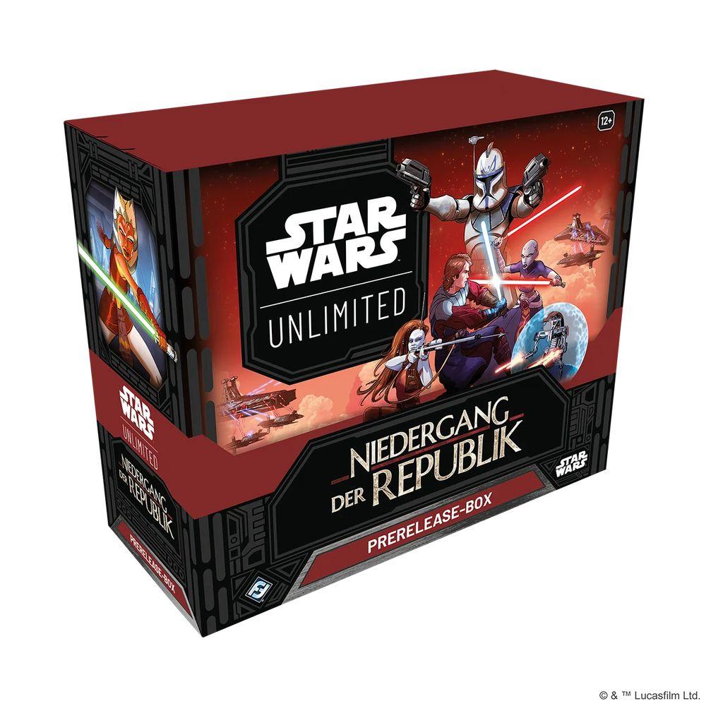 Star Wars: Unlimited - Niedergang der Republik Pre-Releasebox
