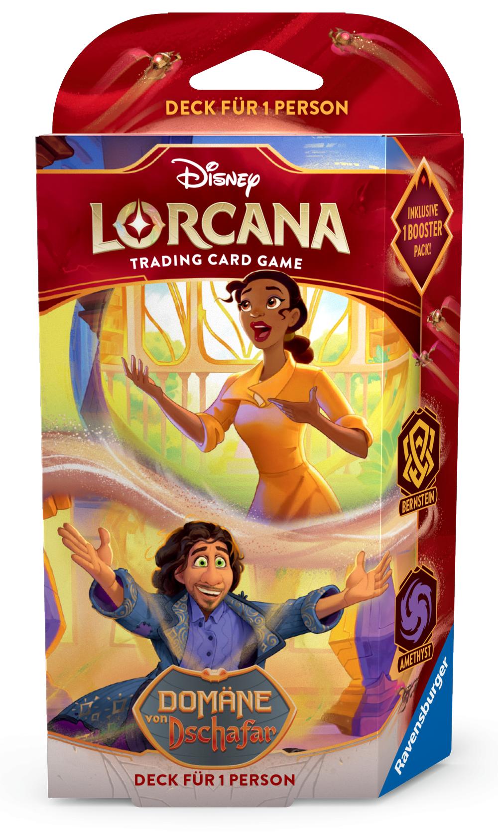 Disney Lorcana: Domäne von Dschafar - Starter Deck Bernstein / Amethys