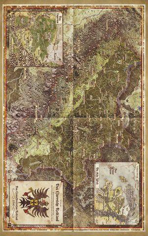 Warhammer Fantasy-Rollenspiel 4te Edition - Landkarte Reikland
