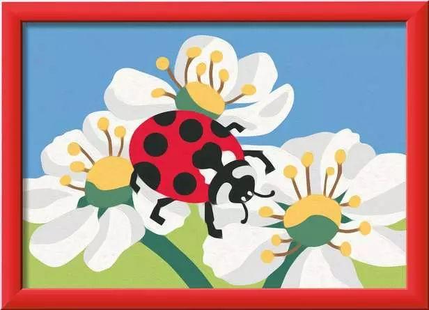 CreArt Charmante Marienkäfer - Malen nach Zahlen