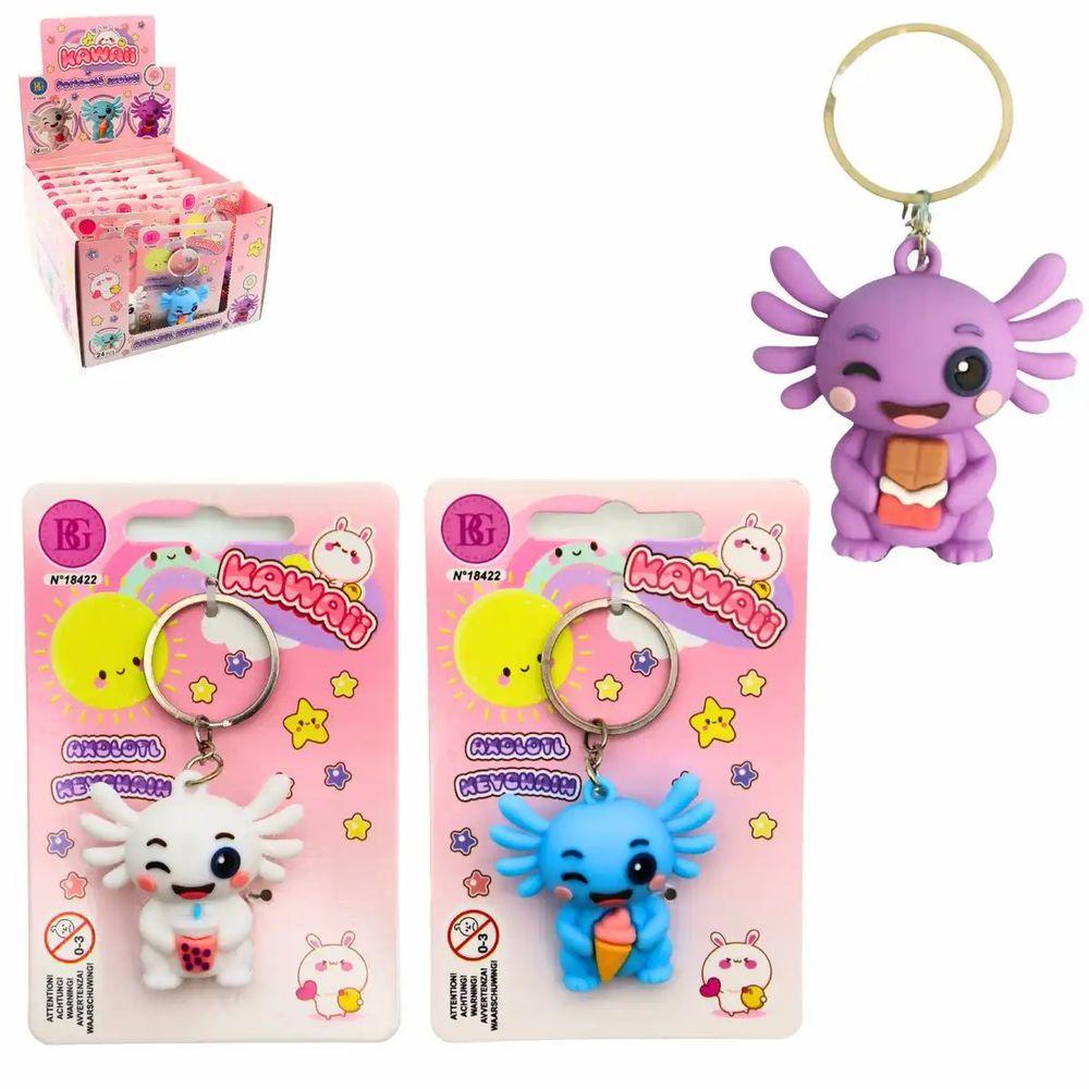 Schlüsselanhänger Axolotl Kawaii 4,5cm