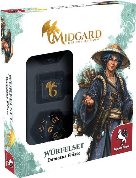 Midgard - Legenden von Damatu: Würfelset 1 (grün) standard
