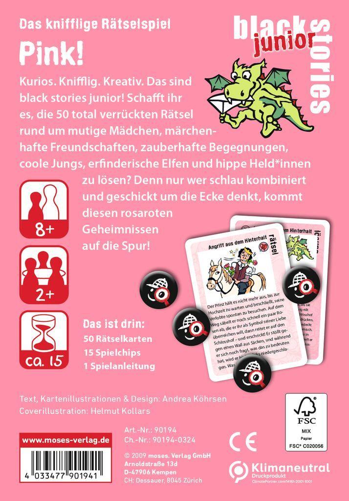 black stories junior - pink!