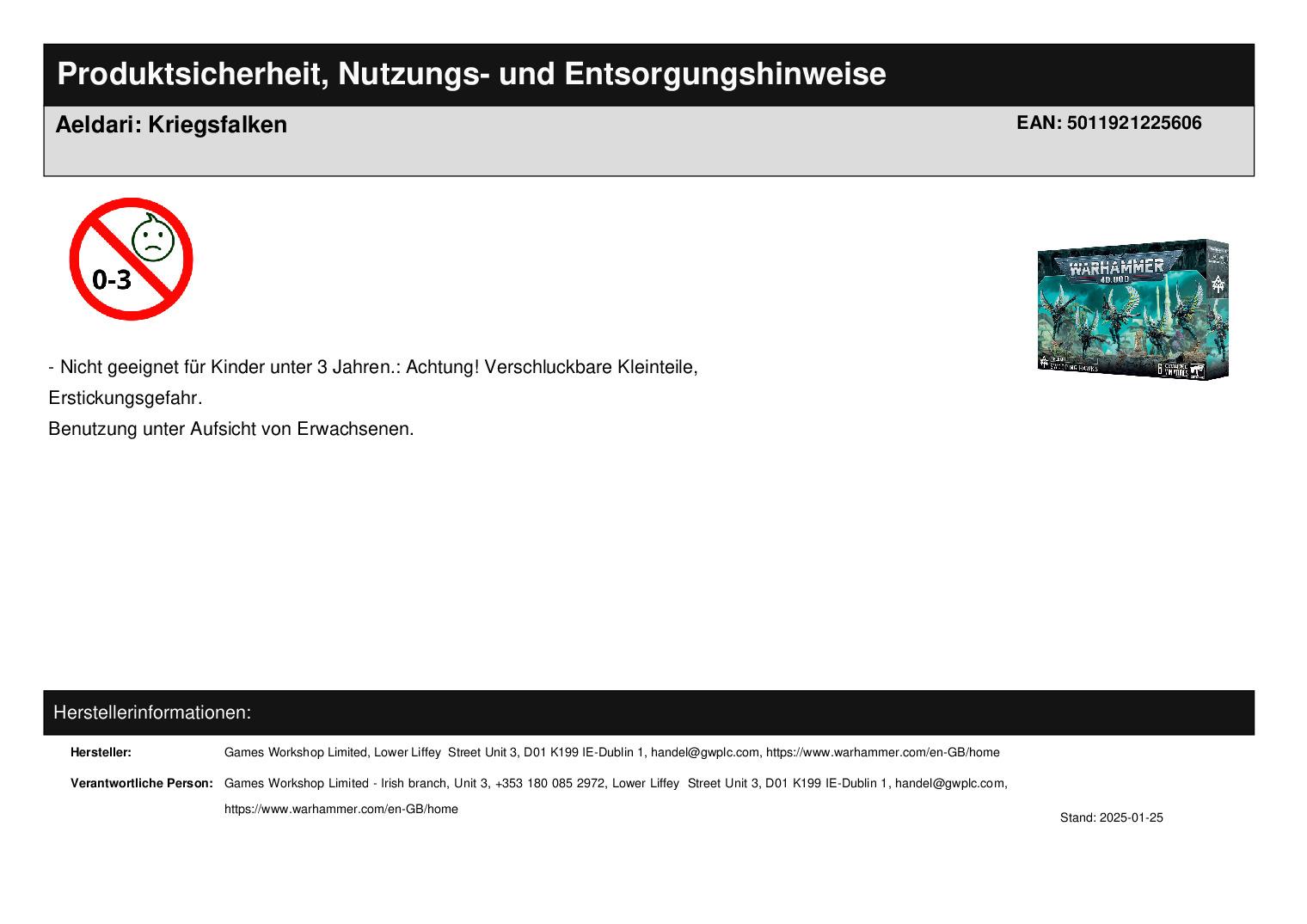 Aeldari: Kriegsfalken