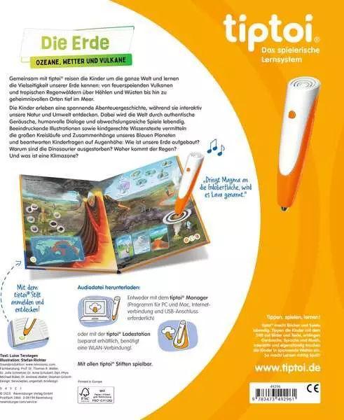 tiptoi® - Die Erde: Ozeane, Wetter und Vulkane