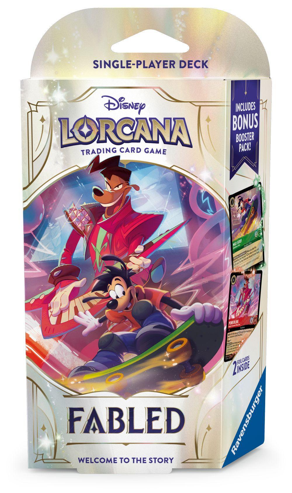 Disney Lorcana: Fabled Starter Deck - Smaragd and Ruby Disney Lorcana: Fabled Starter Deck - Smaragd and Ruby