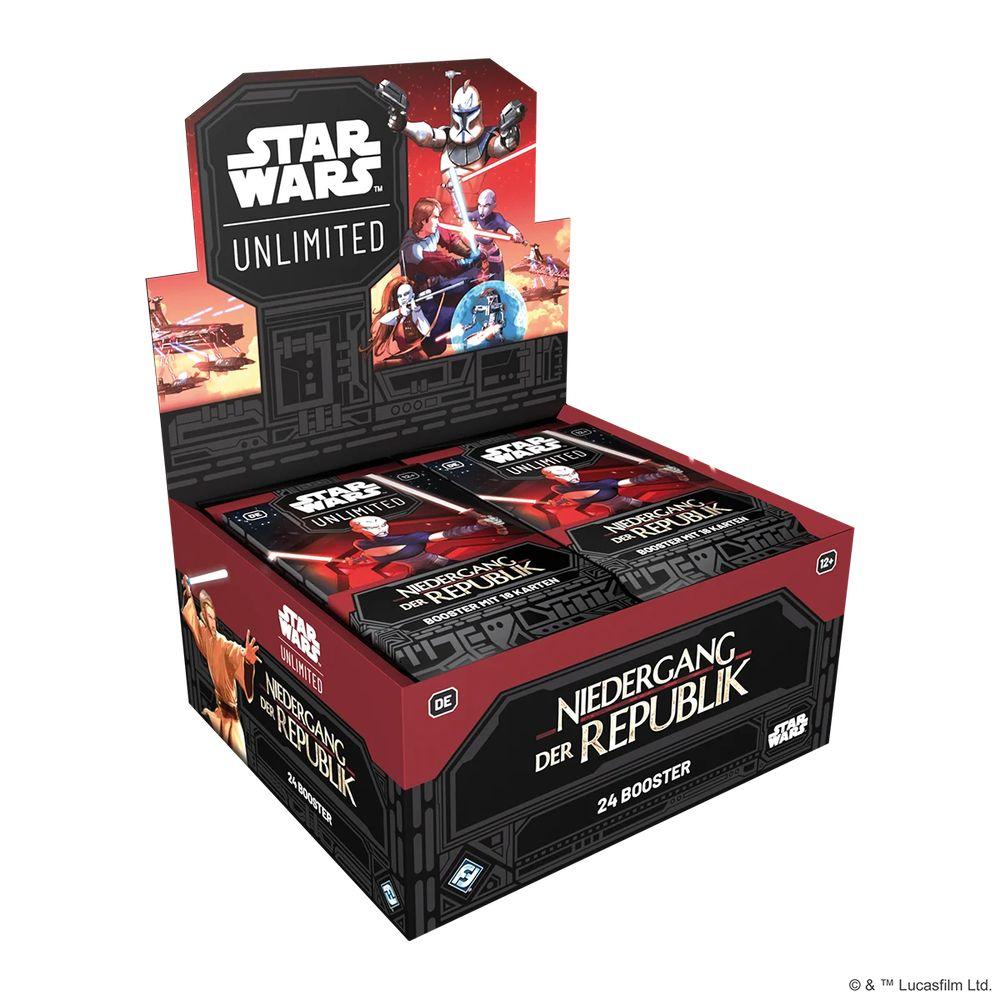 Star Wars: Unlimited - Niedergang der Republik Booster-Display (24)
