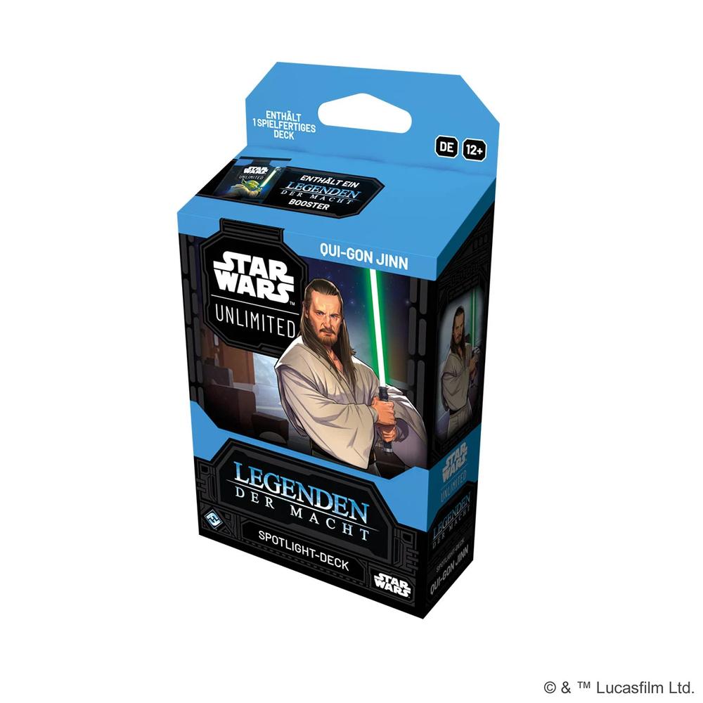 Star Wars: Unlimited - Legenden der Macht Spotlight-Deck - Qui-Gon Jinn