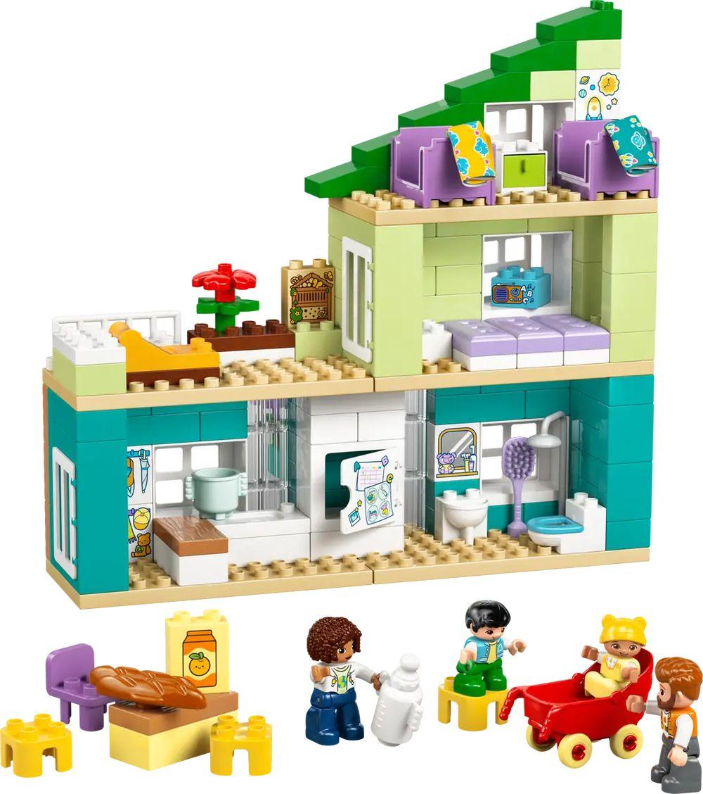 LEGO duplo Modernes Familienhaus mit Figuren 3in1 Set