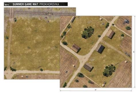 World of Tanks Summer Game Mat (36'x36' double sided neoprene map)