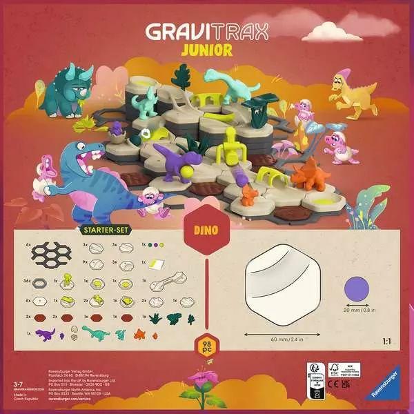 GraviTrax Starter-Set L Dino - Kugelbahn für Kinder ab 3 Jahren