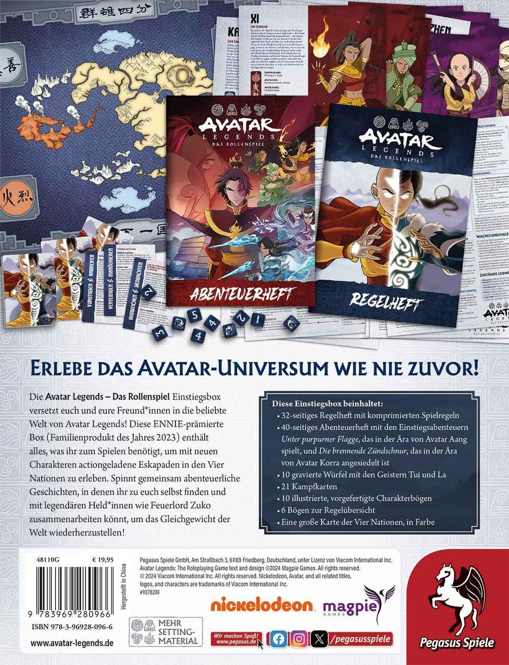 Avatar Legends - Das Rollenspiel: Einstiegsbox