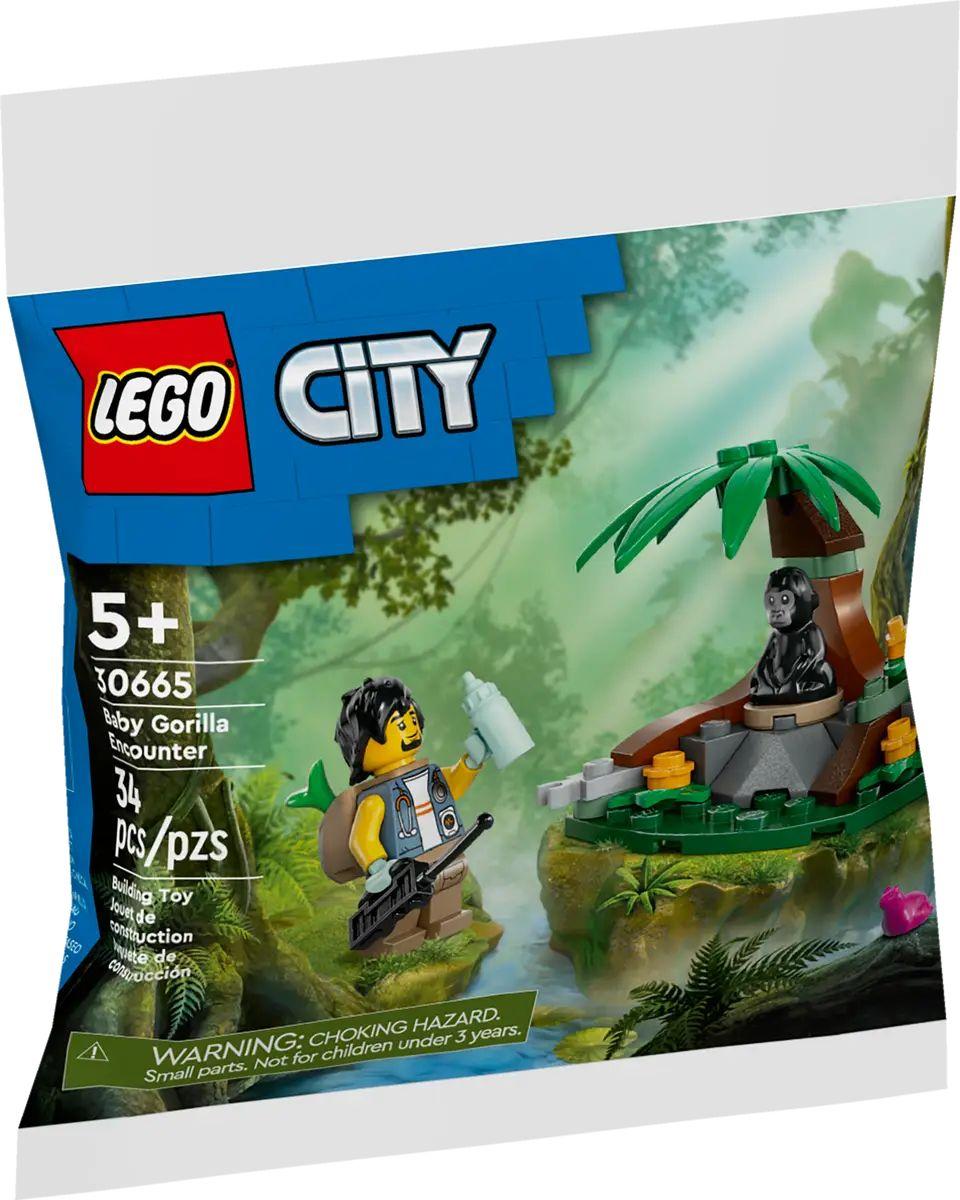 LEGO CITY Jurassic World Dschungelforscher mit Baby-Gorilla