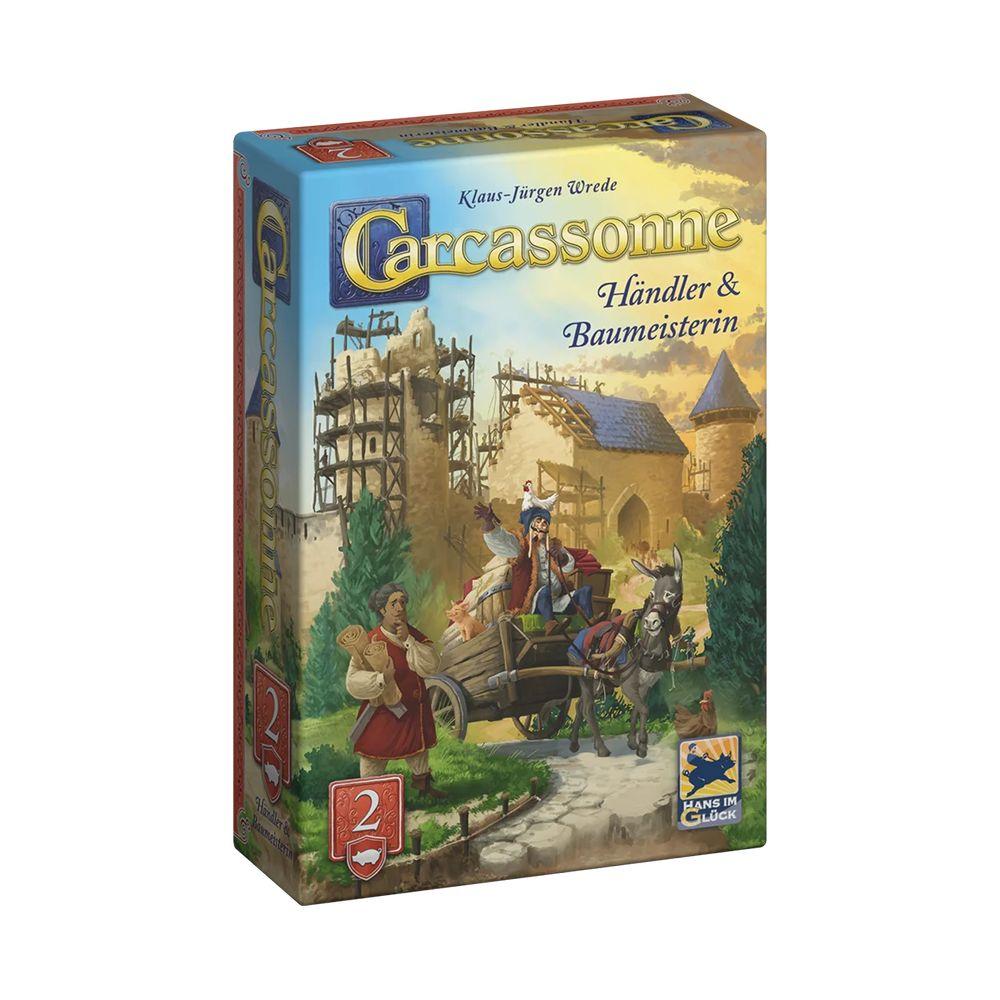 Carcassonne 3. Edition: Händler & Baumeisterin (2 Erweiterung)
