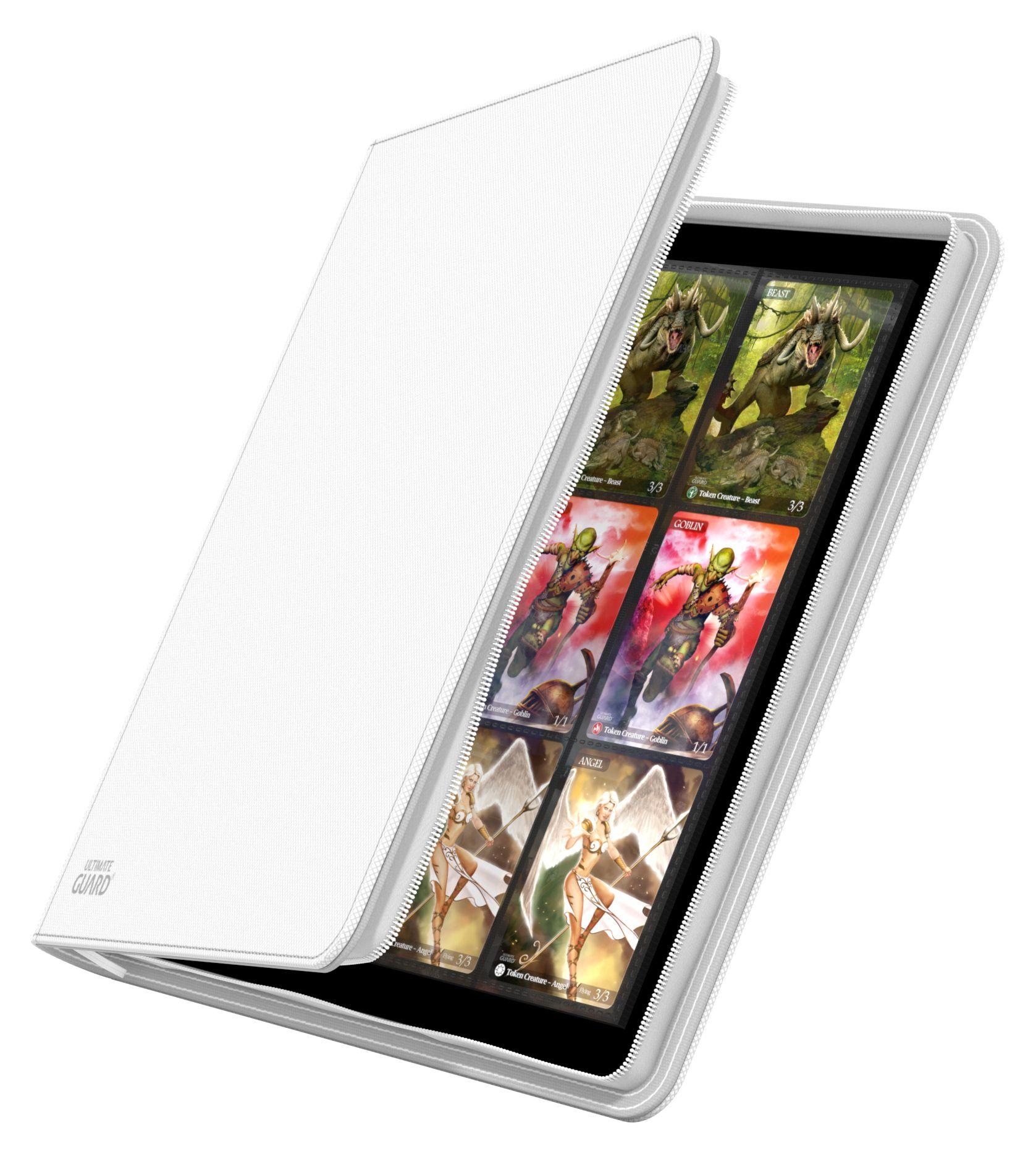 Ultimate Guard 12-Pocket QuadRow ZipFolio XenoSkin Weiss