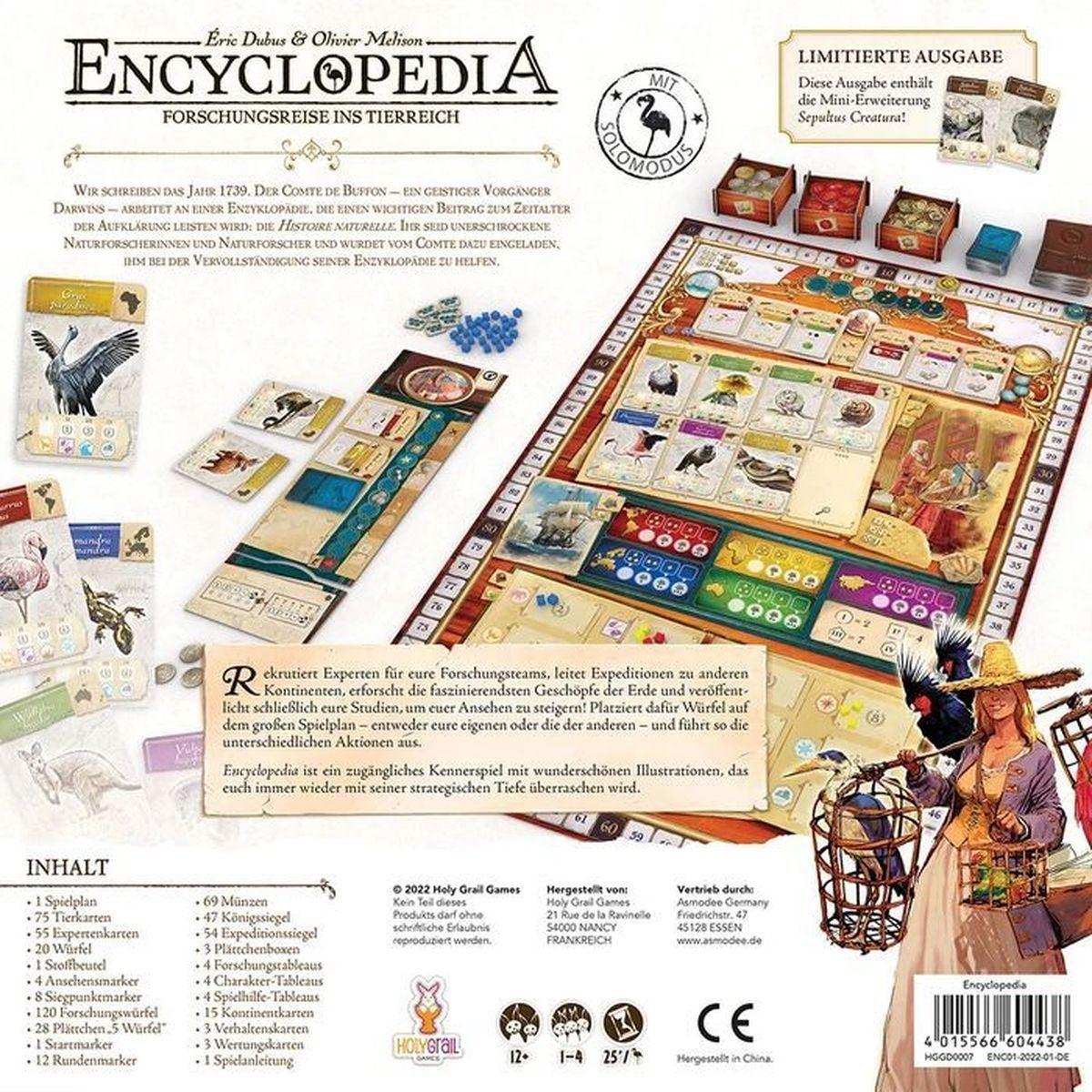 Encyclopedia: Forschungsreise ins Tierreich *B-Ware*