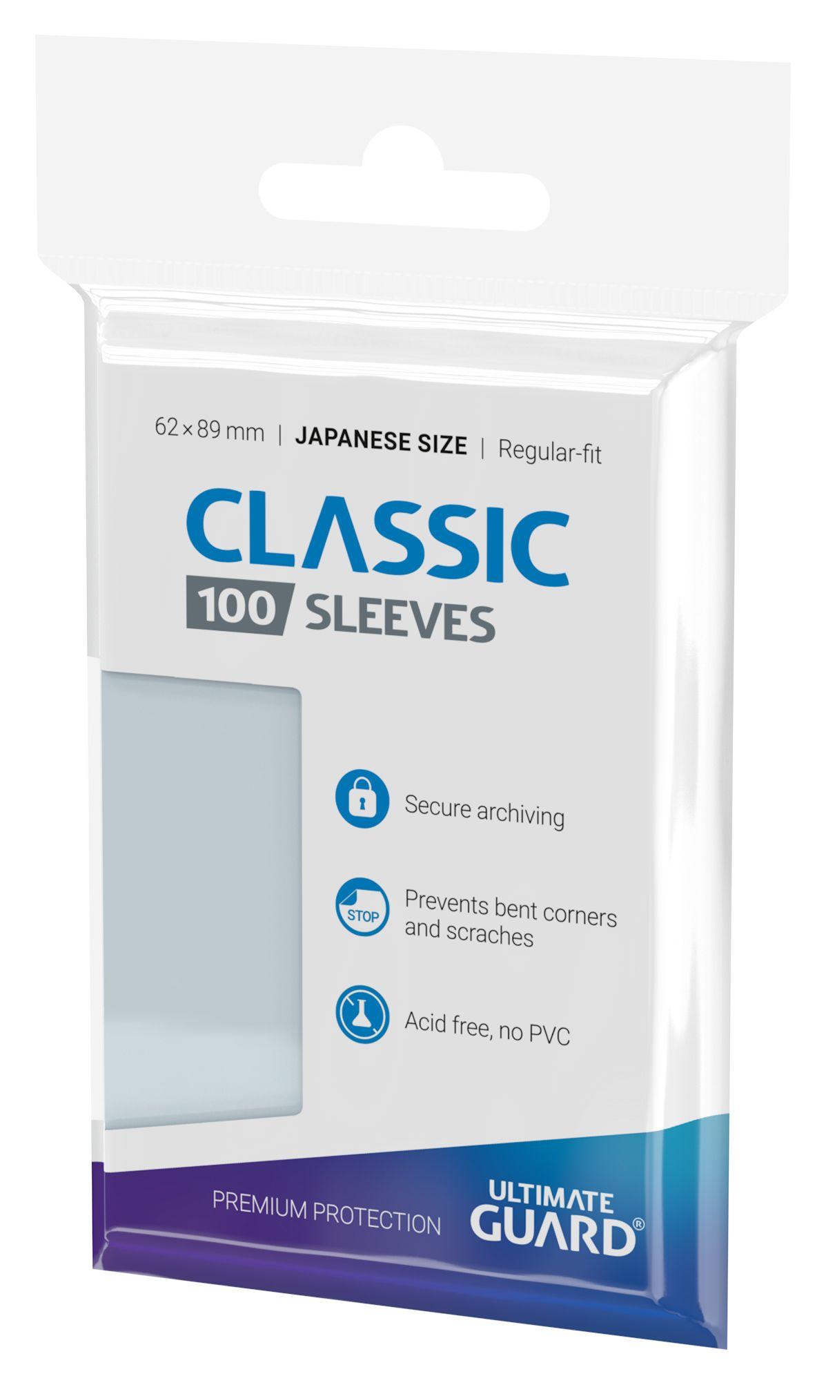 Ultimate Guard Classic Soft Sleeves Japanese Size (100)