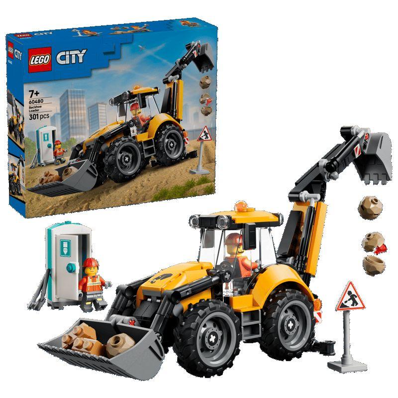 LEGO CITY Fahrzeuge Gelber Baggerlader