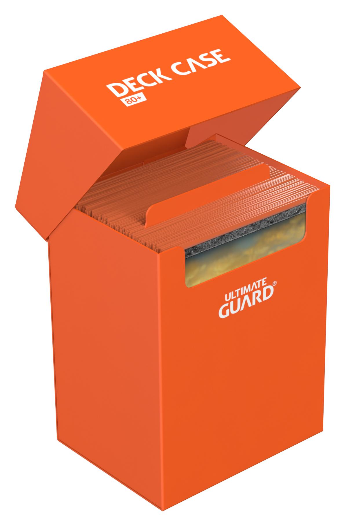 Ultimate Guard Deck Case 80+ Standardgröße Orange