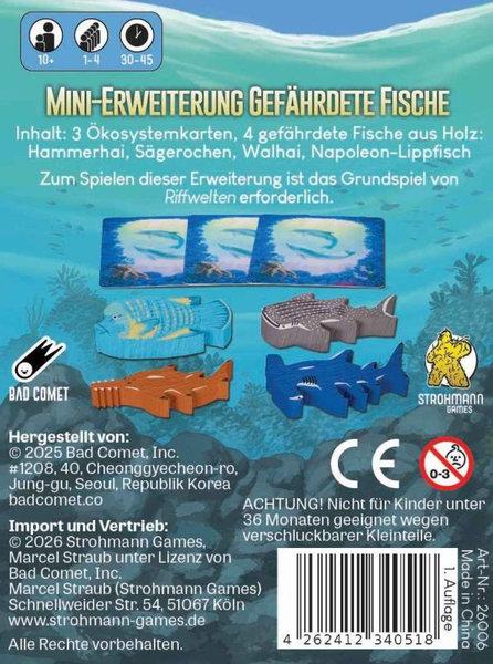 Riffwelten  Gefährdete Fische [Mini-Erweiterung]