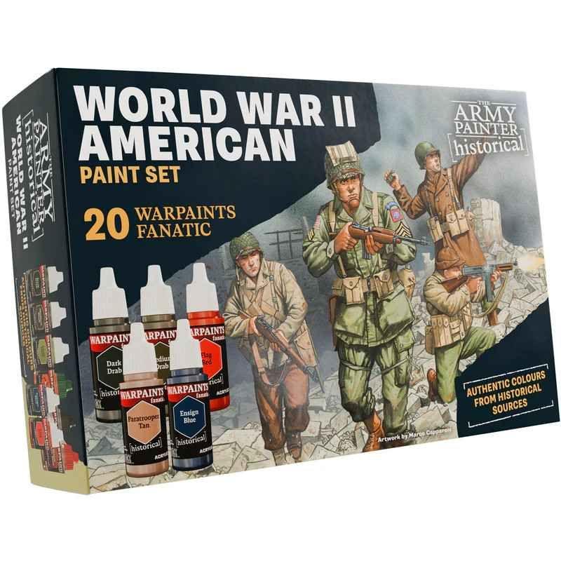 Army Painter  Historical: WWII American Paint Set