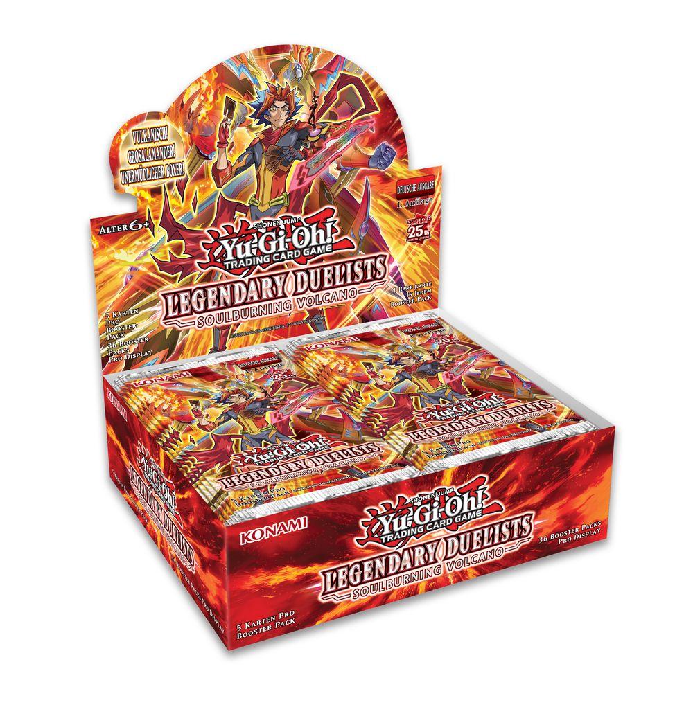 Yu-Gi-Oh!: Legendary Duelists 10 Soulburning Volcano Booster Display (36)