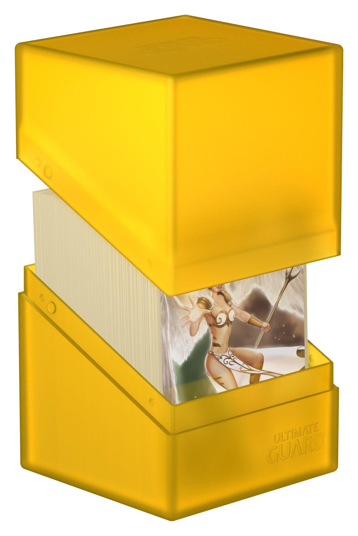 Ultimate Guard Boulder Deck Case 100+ Standardgröße Bernstein