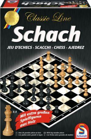 Classic Line, Schach, mit extra großen Spielfiguren