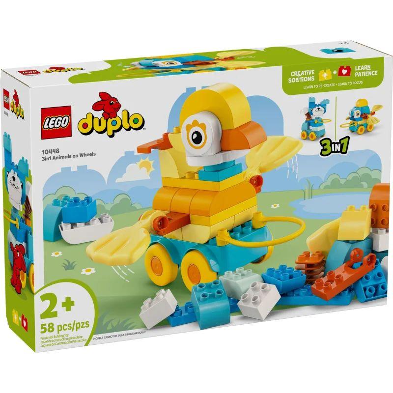 LEGO duplo Tiere auf Rädern 3in1 Set