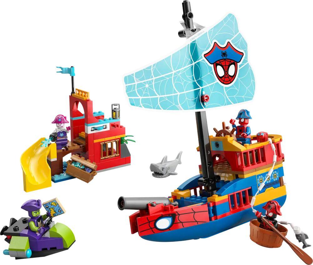 LEGO Marvel Spidey und Seine Super Freunde Piratenschiff von Spideys Team