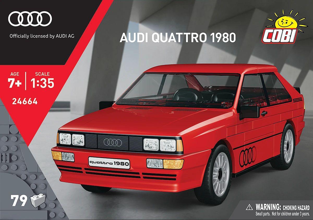Audi quattro 1980 red